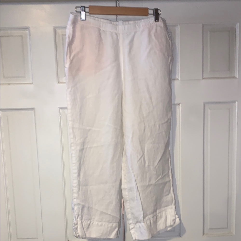 J. Jill love linen White Pants